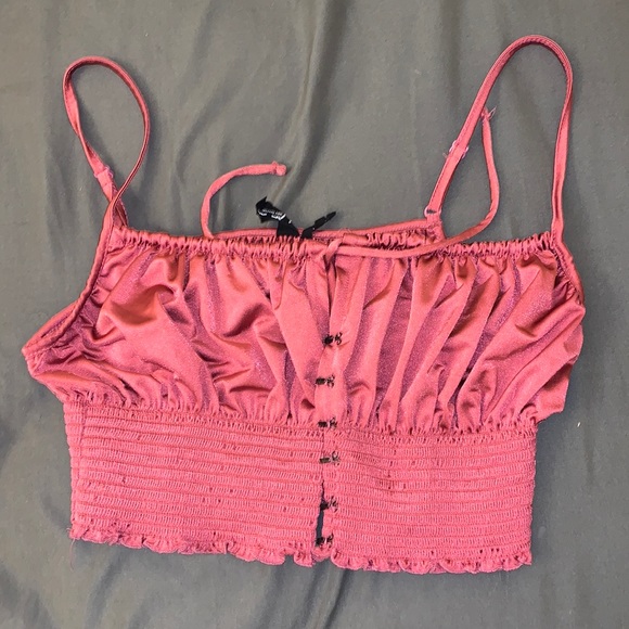 Urban Outfitters Tops - Mauve Silk top with cups